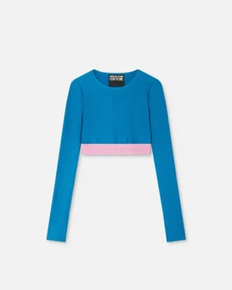 Crop-Top mit institutionellem Logo