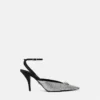 Crystal La Medusa Slingback Pumps 85 mm