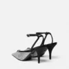 Crystal La Medusa Slingback Pumps 85 mm