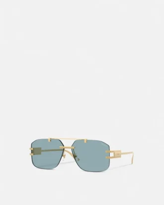 Damier Plaque Sonnenbrille