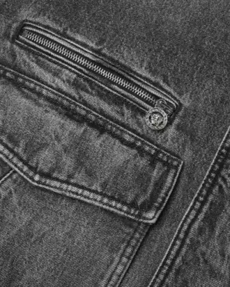 Denim-Blouson