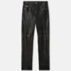 Distressed-Lederhose