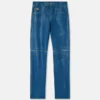 Distressed-Lederhose