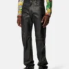 Distressed-Lederhose