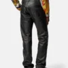 Distressed-Lederhose