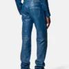 Distressed-Lederhose
