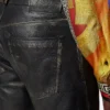Distressed-Lederhose