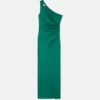 Drapiertes Kleid aus Viskose-Jersey
