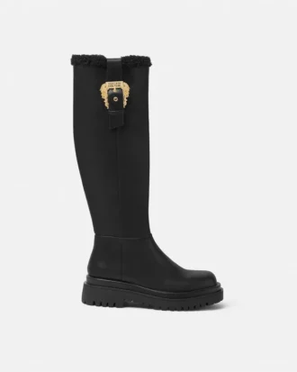 Drew Barock-Schnallen-Kniehohe Stiefel