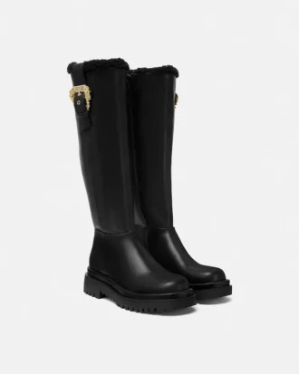 Drew Barock-Schnallen-Kniehohe Stiefel