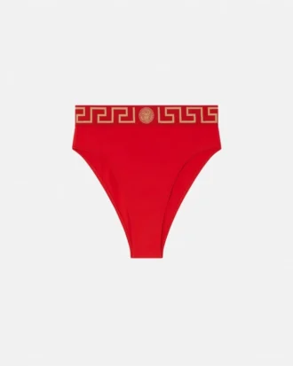 ECONYL® Bikini-Höschen mit hoher Taille