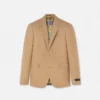 Einreihiger Blazer aus melierter Wolle