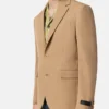 Einreihiger Blazer aus melierter Wolle