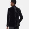 Einreihiger Blazer aus Samt