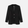 Einreihiger Blazer aus Wolle