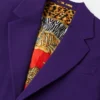 Einreihiger Blazer aus Wolle