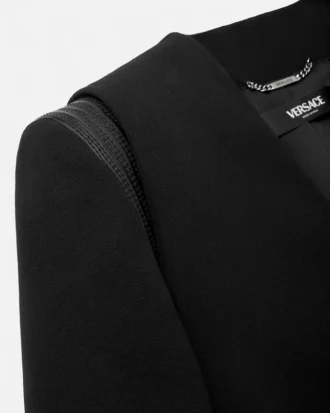 Einreihiger Blazer aus Wolle
