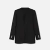 Einreihiger Blazer aus Wolle