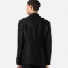 Einreihiger Blazer mit Leoparden-Jacquardmuster