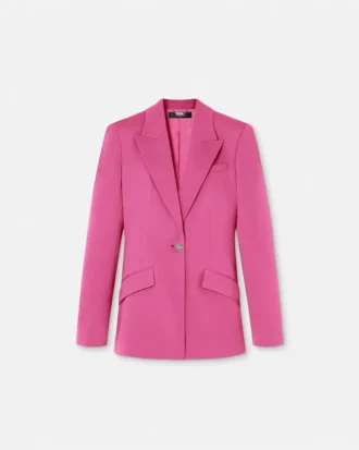 Einreihiger DV-Blazer aus Wolle