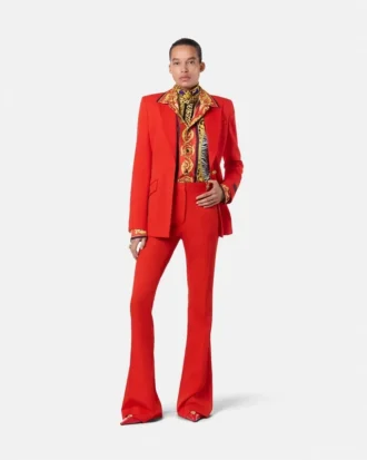 Einreihiger DV-Blazer aus Wolle