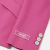 Einreihiger DV-Blazer aus Wolle