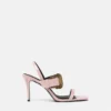 Emily-Sandalen mit barocker Schnalle aus Lackleder