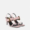 Emily-Sandalen mit barocker Schnalle aus Lackleder