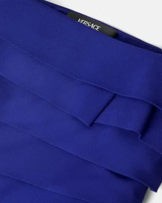 Envers Satin Trägerloses Minikleid