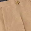 Formelle Hose aus melierter Wolle