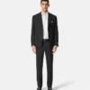 Formelle Hose aus Wolle mit schmalem Bein