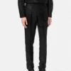 Formelle Hose mit Leoparden-Jacquardmuster