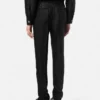 Formelle Hose mit Leoparden-Jacquardmuster