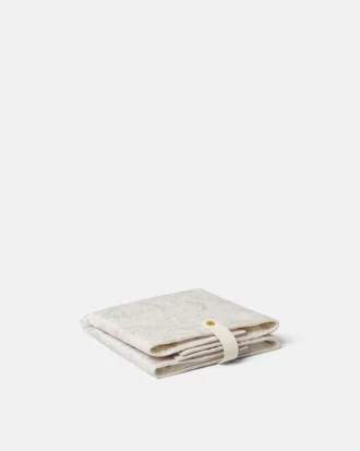 Gepolsterte Wickelunterlage mit Baby-Print