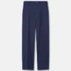 Gerade geschnittene Hose aus Wolle