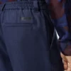 Gerade geschnittene Hose aus Wolle