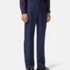 Gerade geschnittene Hose aus Wolle