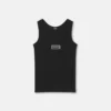 Geripptes Stretch-Baumwoll-Tanktop