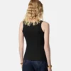 Geripptes Stretch-Baumwoll-Tanktop