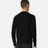 Gestickter Pullover aus Wollmischstrick