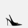 Gianni Ribbon Lack-Slingbacks 110 mm