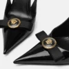 Gianni Ribbon Lack-Slingbacks 110 mm