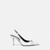Gianni Ribbon Lack-Slingbacks 85 mm