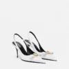 Gianni Ribbon Lack-Slingbacks 85 mm