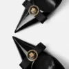 Gianni Ribbon Lack-Slingbacks 85 mm