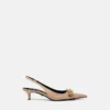 Gianni Ribbon Lackleder-Slingbacks 45 mm