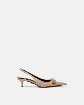 Gianni Ribbon Lackleder-Slingbacks 45 mm