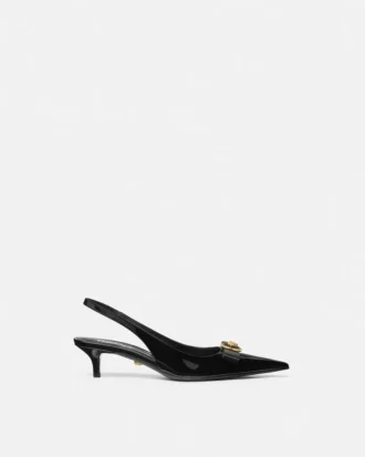 Gianni Ribbon Lackleder-Slingbacks 45 mm