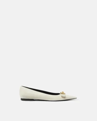Gianni Ribbon Lederballerinas