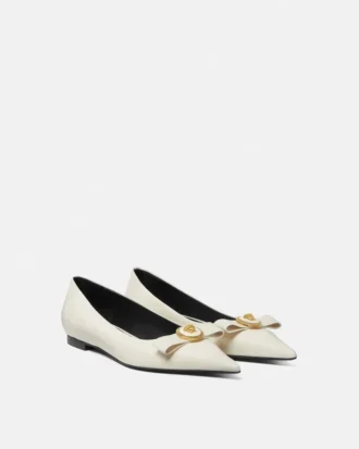 Gianni Ribbon Lederballerinas